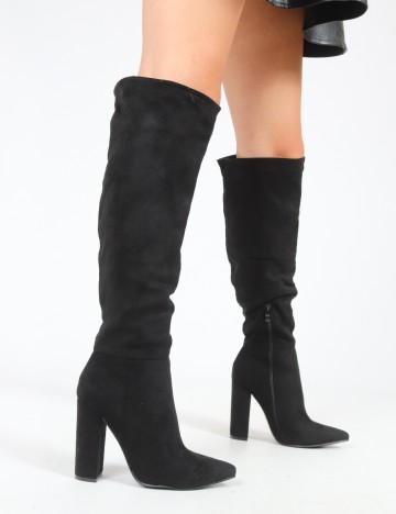 
						Cizme PrettyLittleThing, negru