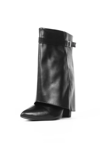 Botine PrettyLittleThing, negru Negru