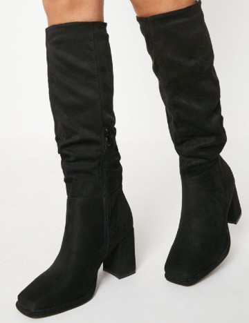 
						Cizme PrettyLittleThing, negru