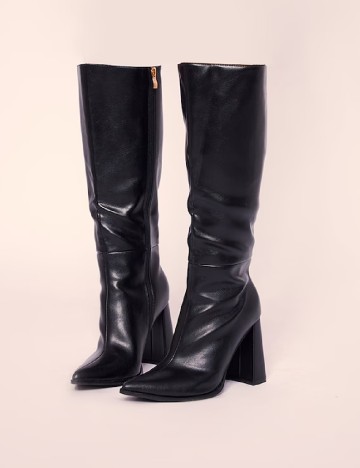 Cizme PrettyLittleThing, negru