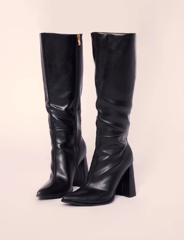 Cizme PrettyLittleThing, negru Negru