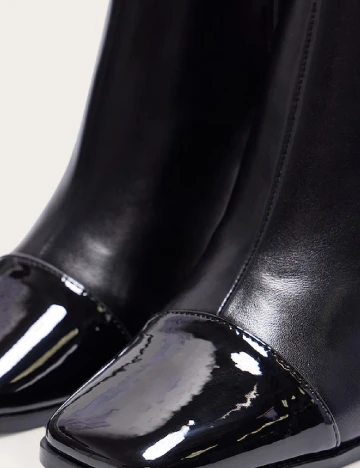 Botine PrettyLittleThing, negru Negru