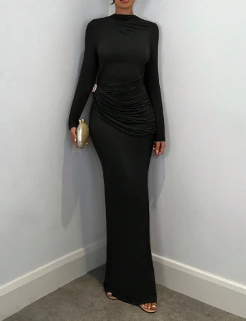 Rochie lunga SHEIN, negru Negru