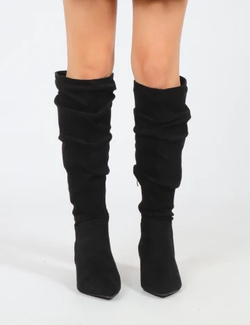 Cizme PrettyLittleThing, negru Negru