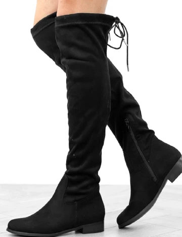 Cizme PrettyLittleThing, negru Negru