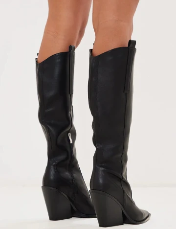 Cizme PrettyLittleThing, negru Negru
