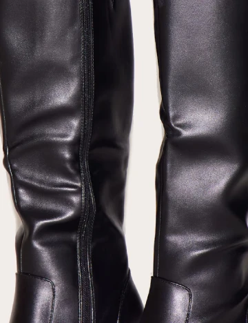 Cizme PrettyLittleThing, negru Negru
