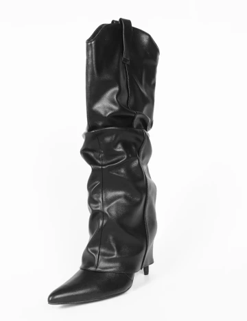 Cizme PrettyLittleThing, negru Negru