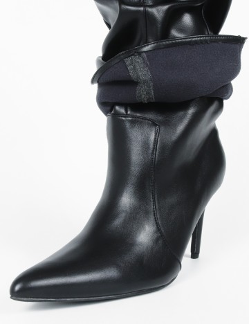 Cizme PrettyLittleThing, negru