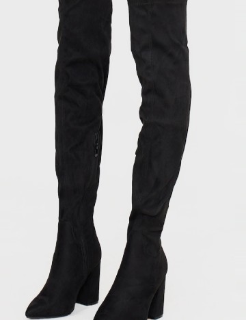 Cizme PrettyLittleThing, negru