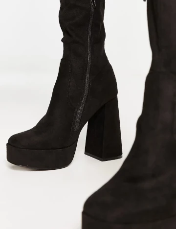 Cizme PrettyLittleThing, negru Negru