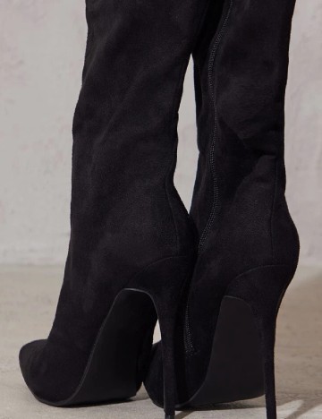 Cizme PrettyLittleThing, negru