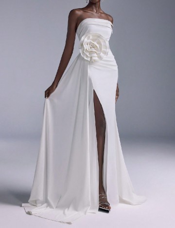 
						Rochie lunga SHEIN, alb