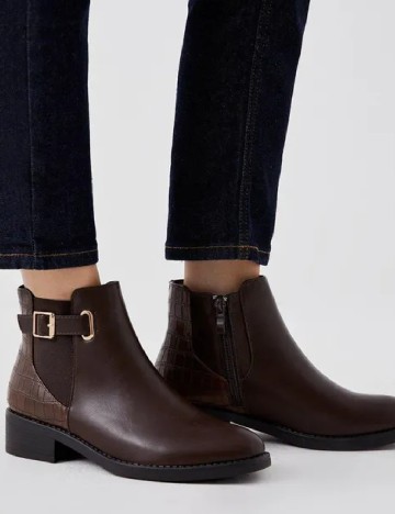 
						Botine Dorothy Perkins, maro