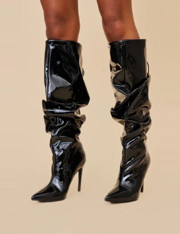Cizme PrettyLittleThing, negru Negru