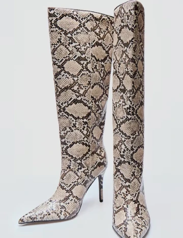 Cizme PrettyLittleThing, imprimeu sarpe Animal print