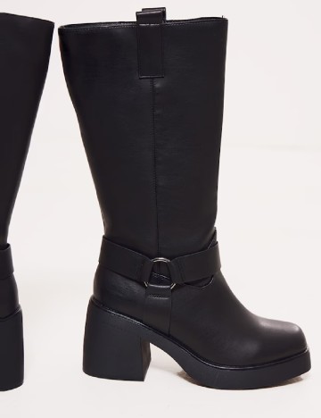 Cizme PrettyLittleThing, negru