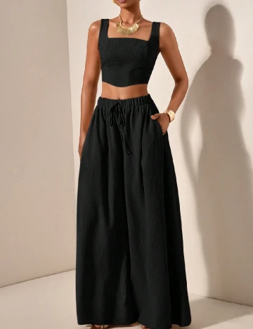 Compleu SHEIN, negru Negru