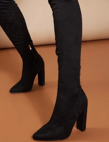 Cizme PrettyLittleThing, negru Negru
