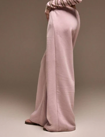 Pantaloni SHEIN, roz Roz