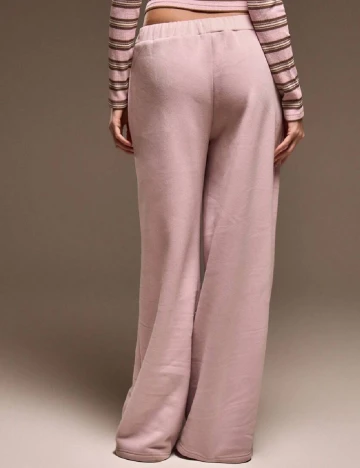 Pantaloni SHEIN, roz Roz