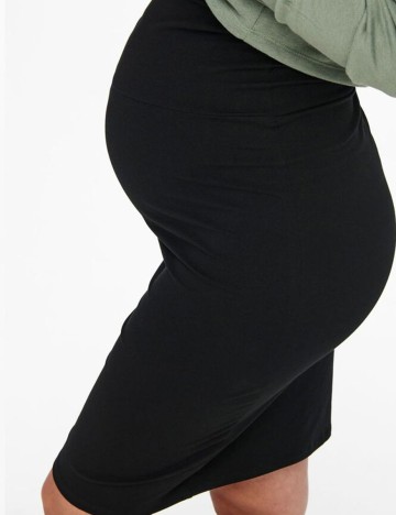 Fusta Only Maternity, negru, M
