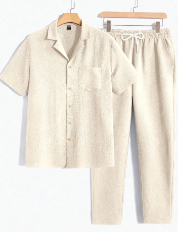 Compleu SHEIN, bej Crem