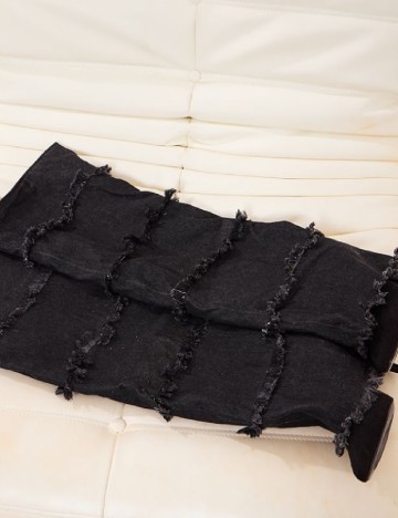 Cizme PrettyLittleThing, negru