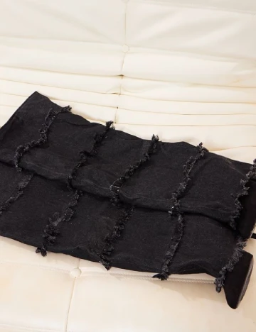 Cizme PrettyLittleThing, negru