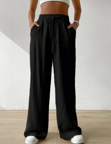
						Pantaloni SHEIN, negru