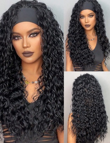 
						Peruca SHEIN, negru