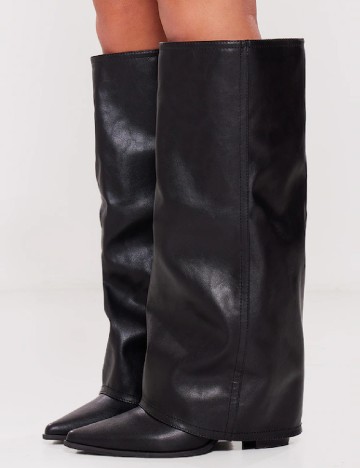 Cizme PrettyLittleThing, negru