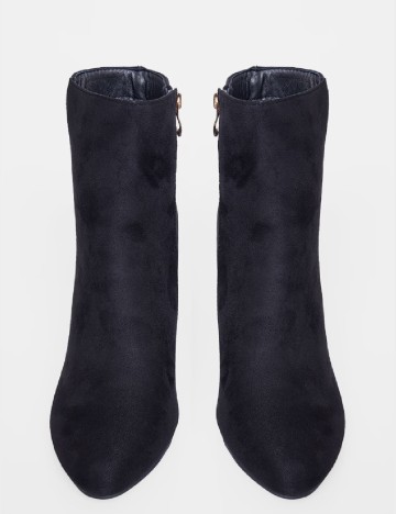 Botine PrettyLittleThing, negru