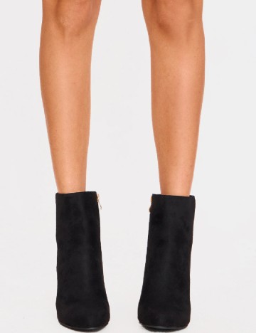 Botine PrettyLittleThing, negru