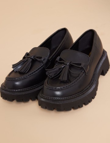 Mocasini PrettyLittleThing, negru