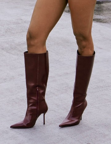 
						Cizme PrettyLittleThing, visiniu