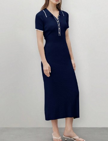 Rochie medie SHEIN, albastru