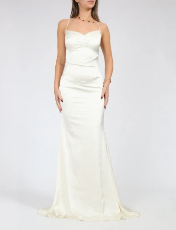 Rochie lunga SHEIN, ecru