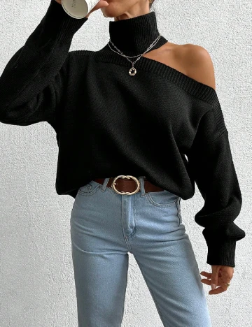 Bluza SHEIN, negru Negru