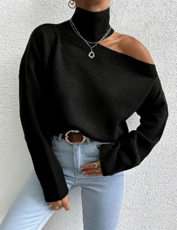 Bluza SHEIN, negru Negru