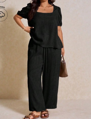 
						Compleu SHEIN CURVE, negru