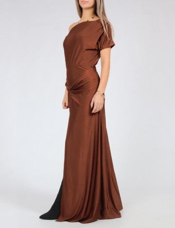 Rochie lunga SHEIN, maro
