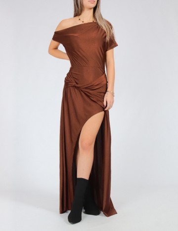 Rochie lunga SHEIN, maro