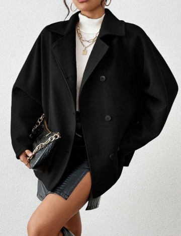 
						Palton SHEIN, negru