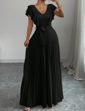 Rochie lunga SHEIN, negru Negru