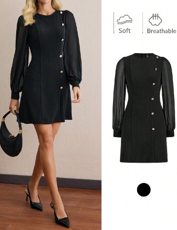 
						Rochie scurta SHEIN, negru