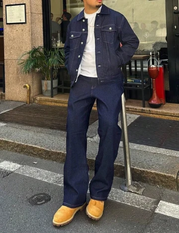 Jacheta SHEIN, bleumarin inchis Albastru