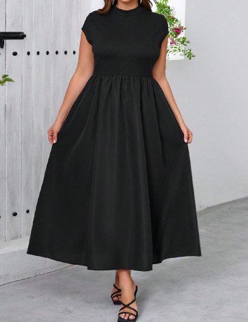 
						Rochie lunga SHEIN CURVE, negru