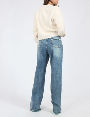 Bluza SHEIN, ecru Alb