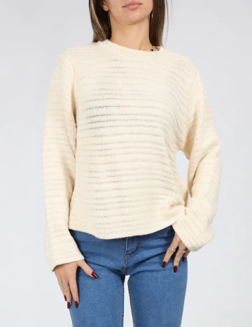 Pulover SHEIN, crem